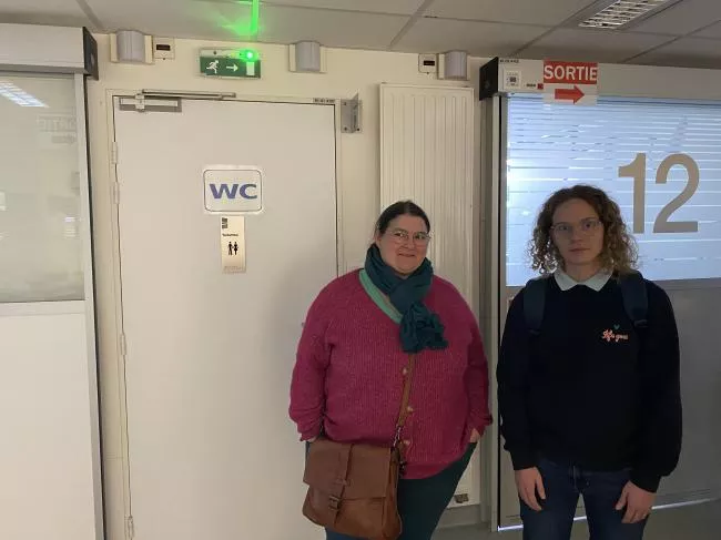 Cécile et Élodie, membres du Bureau du GEM