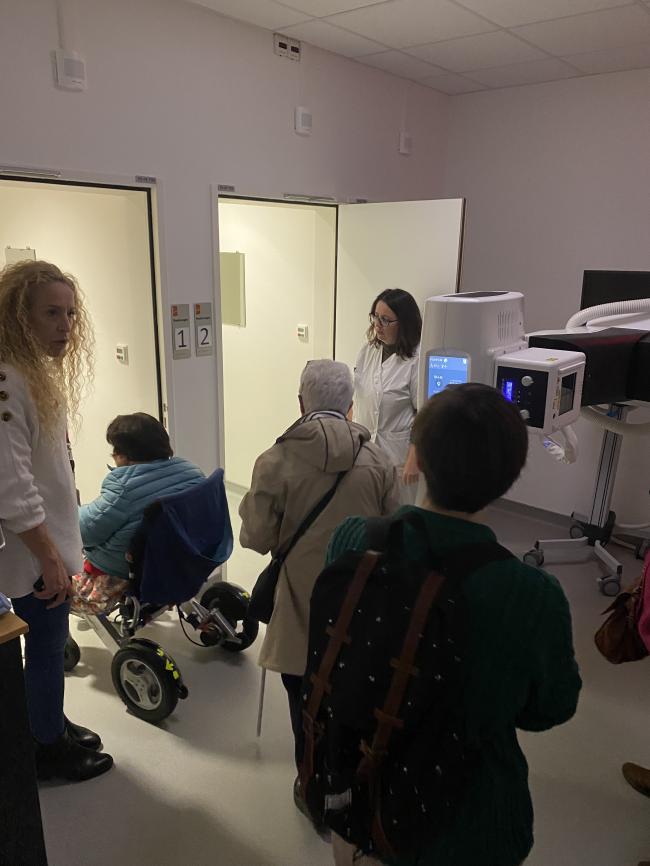 Accès salle IRM-Radiologie