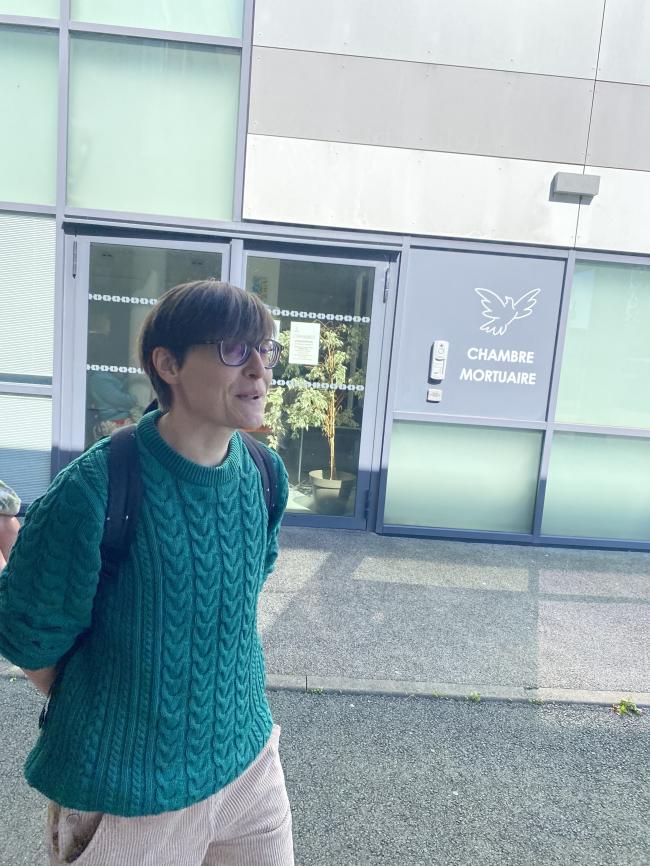 Anne-Sophie, adhérente du GEM