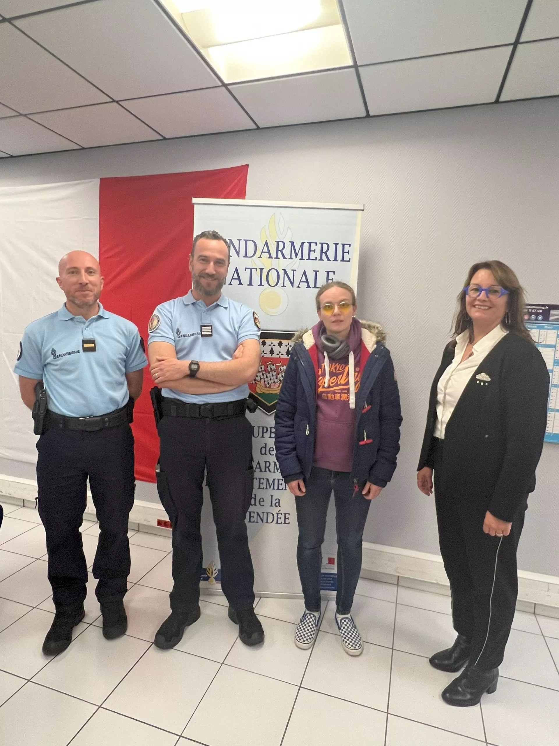 Duoday avec la Gendarmerie